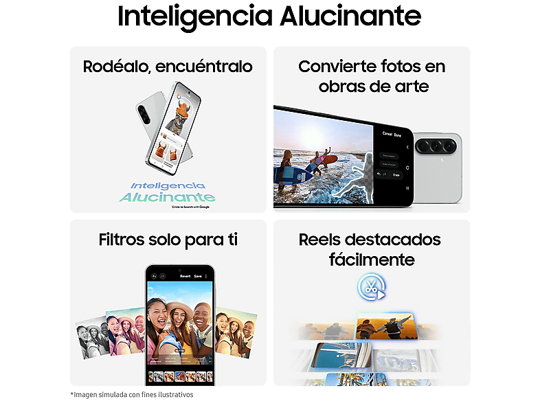 Smartphone SAMSUNG en color Rosa (mod. A56) — foto 5