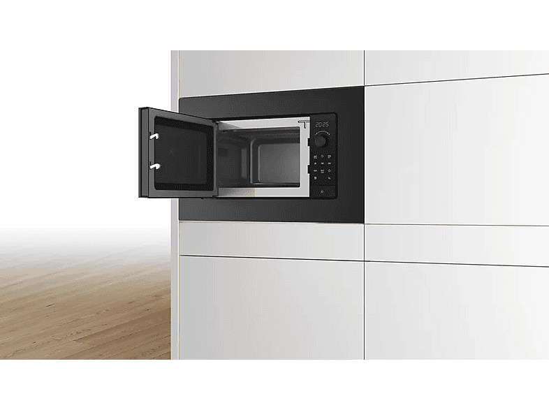 BOSCH Microondas integrable en color Negro — 800 W y 5 potencia — foto 4