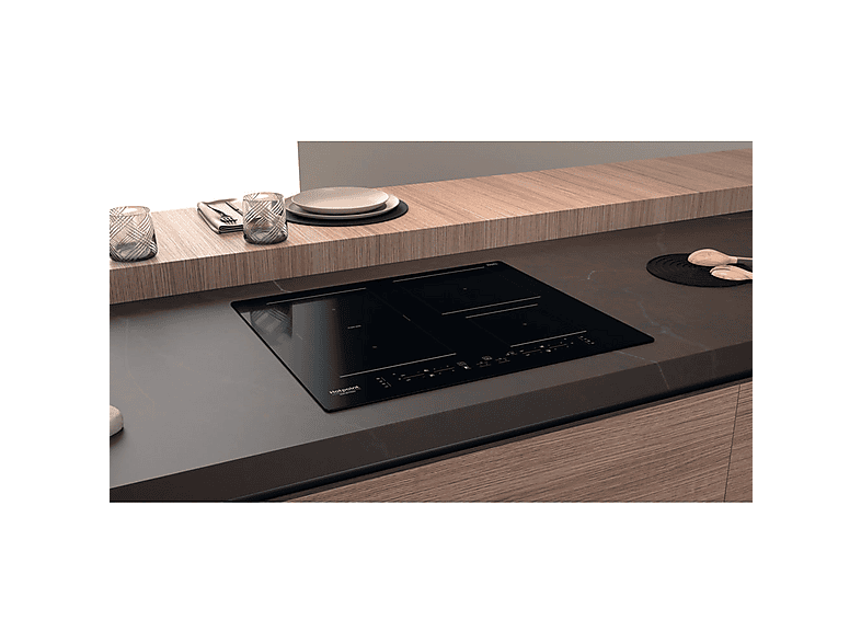 Placa de inducción HOTPOINT en color Black, 4 zona(s) zonas — foto 3