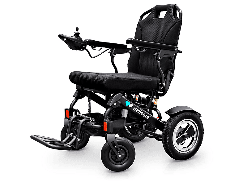 Silla de ruedas WELLCORE con 62 cm en color Negro