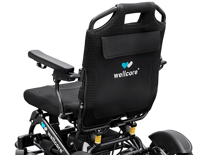 Silla de ruedas WELLCORE con 62 cm en color Negro — foto 6