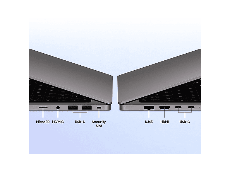 SAMSUNG Portátil 16" WUXGA (mod. Galaxy Book6 Copilot+ PC) en color Gris — foto 9