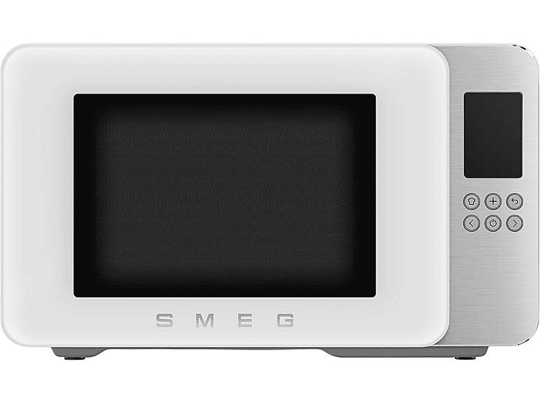Microondas con grill SMEG con 1450 W en color Blanco mate