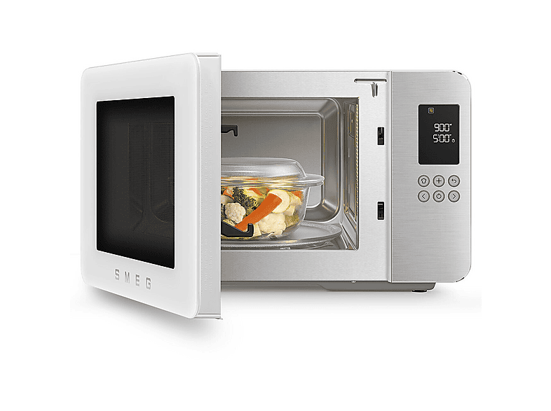 Microondas con grill SMEG con 1450 W en color Blanco mate — foto 9