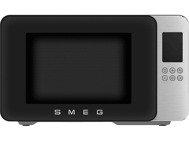 SMEG Microondas con grill 1450 W en color Negro mate