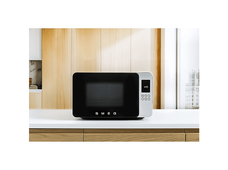 SMEG Microondas con grill 1450 W en color Negro mate — foto 9