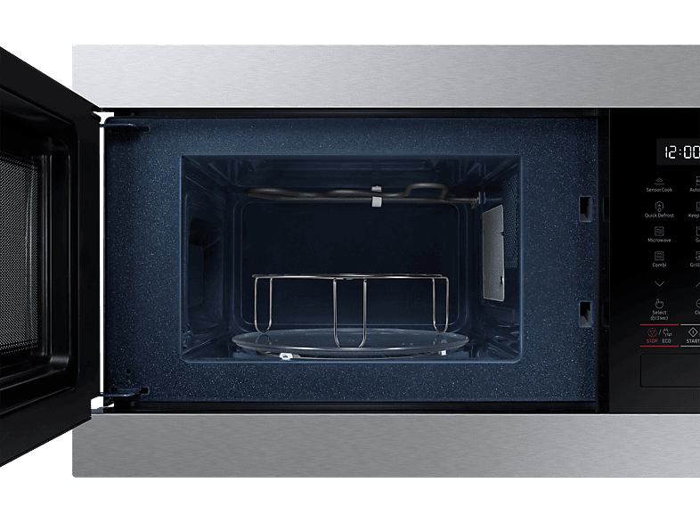 Microondas integrable SAMSUNG en color Inox de 850W — foto 8