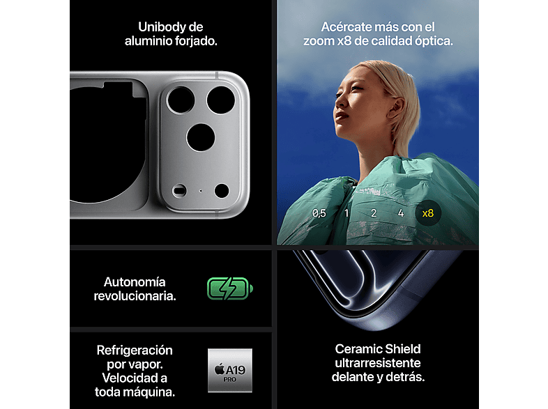APPLE Smartphone en color Naranja cósmico — 2 TB y 5G — foto 6