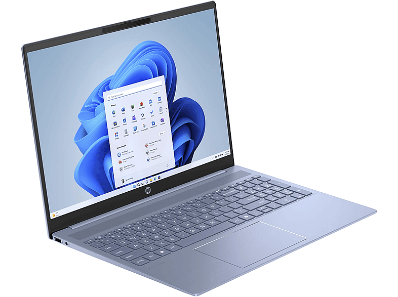 Portátil HP en color Celeste, 16" WUXGA — foto 3