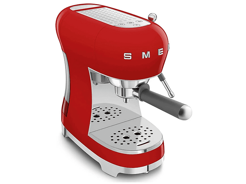 Cafetera express SMEG en color Rojo, 15 bar — foto 8