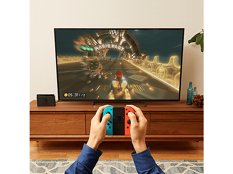 Consola Nintendo Switch NINTENDO en color Azul (mod. SWITCH AZUL/ROJO NEON) — foto 5