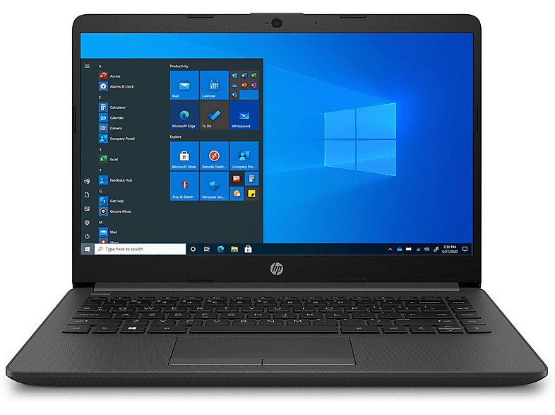 HP Portátil en color Gris — 14 " y AMD Ryzen 5-3500U