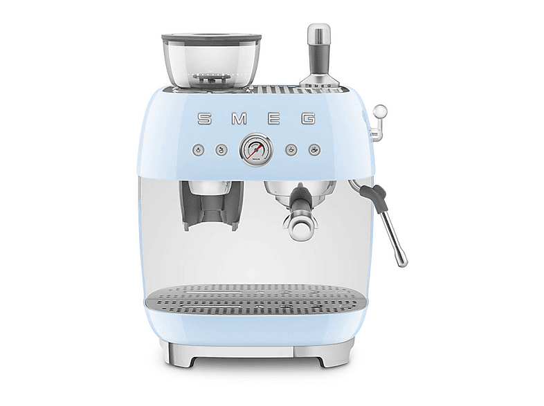 Cafetera express SMEG — 15 bar y 1650 W (mod. AZUL)