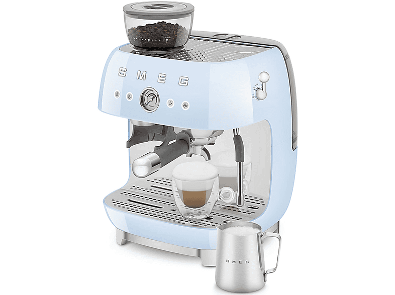 Cafetera express SMEG — 15 bar y 1650 W (mod. AZUL) — foto 4
