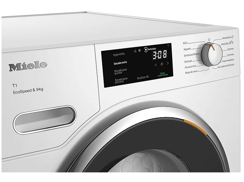 Secadora bomba de calor MIELE — 10 Programas y DirectSensor (mod. EcoSpeed &9kg) — foto 4