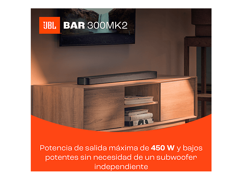 Barra de sonido JBL con Bluetooth en color Negro — foto 9