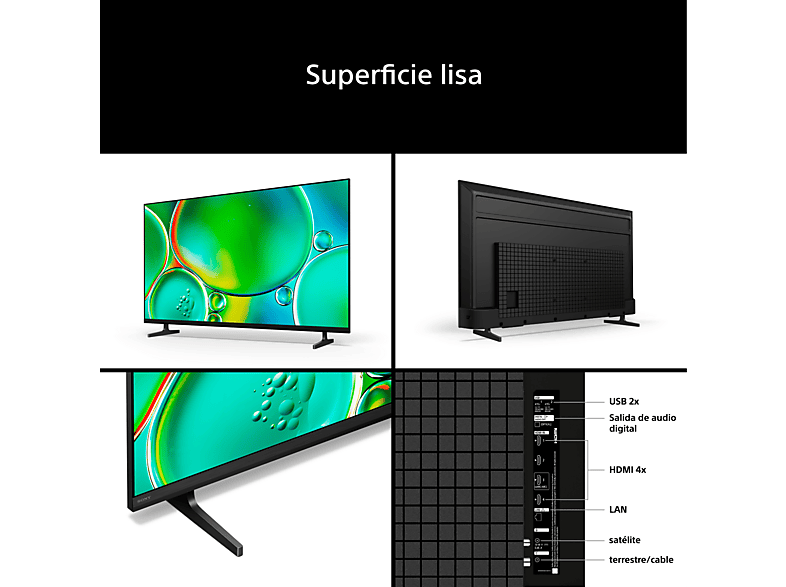 TV LED 65" SONY en color Negro (mod. 2 II) — foto 10