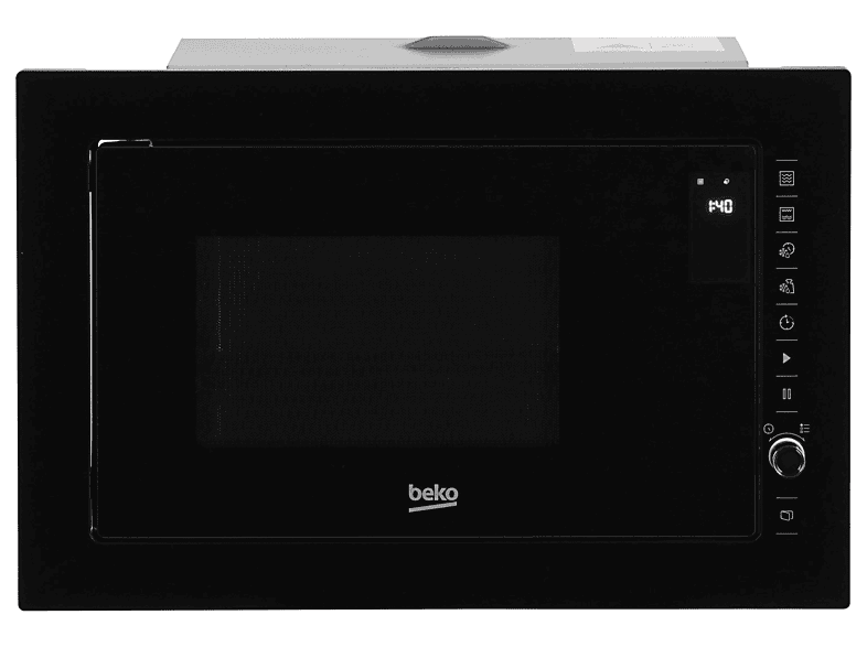 Microondas integrable BEKO con 900 W en color Negro — foto 5