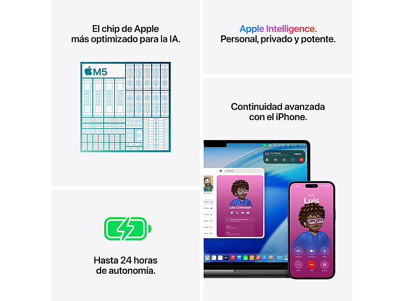 Portátil APPLE en color Plata de Chip M5 — foto 8