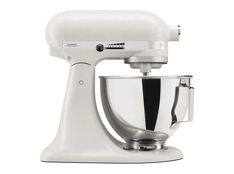 KITCHENAID Robot amasador 250 W (mod. 4,3L BLANCO PORCELANA) en color Blanco Porcelana