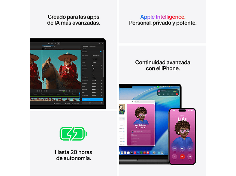 APPLE Portátil en color Negro espacial (mod. MacBook Pro (2026) 14.2") — foto 8