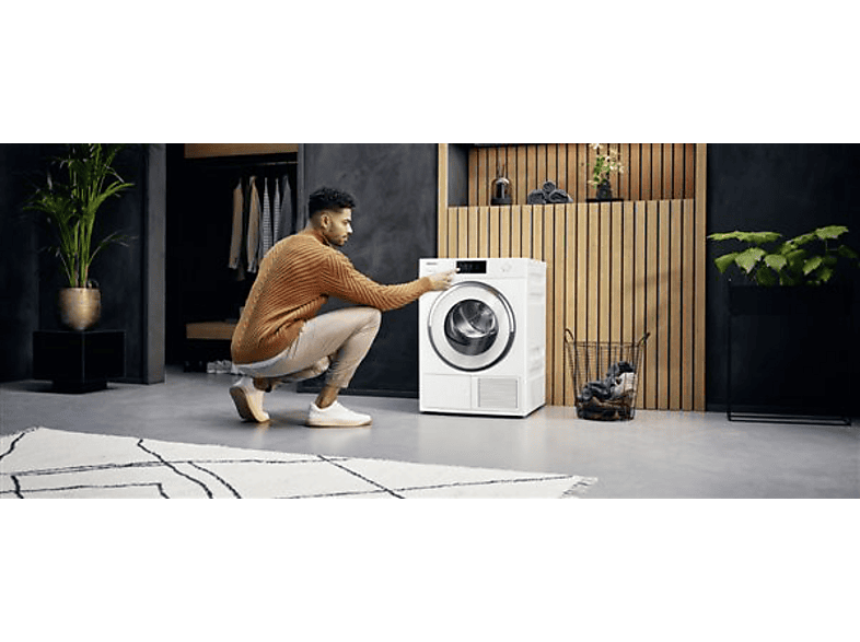 Secadora bomba de calor MIELE en color Blanco (mod. Eco&Steam) — foto 5