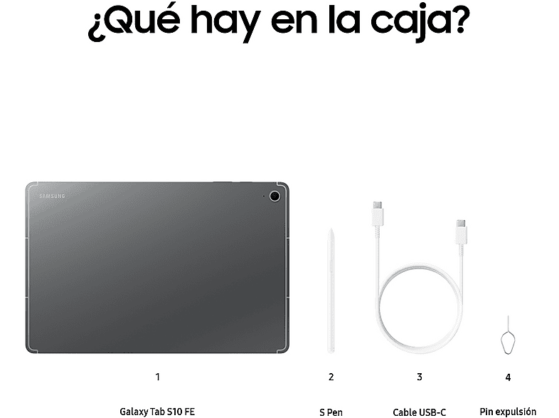 Tablet SAMSUNG — 13,1" WQXGA y 8 GB RAM (mod. Galaxy Tab S10 FE+) — foto 6