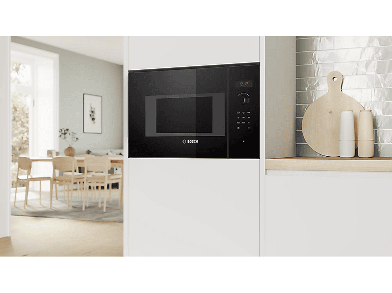 Microondas integrable BOSCH — 800 W y 5 potencia (mod. Serie 4 BFL523MB1F) — foto 5