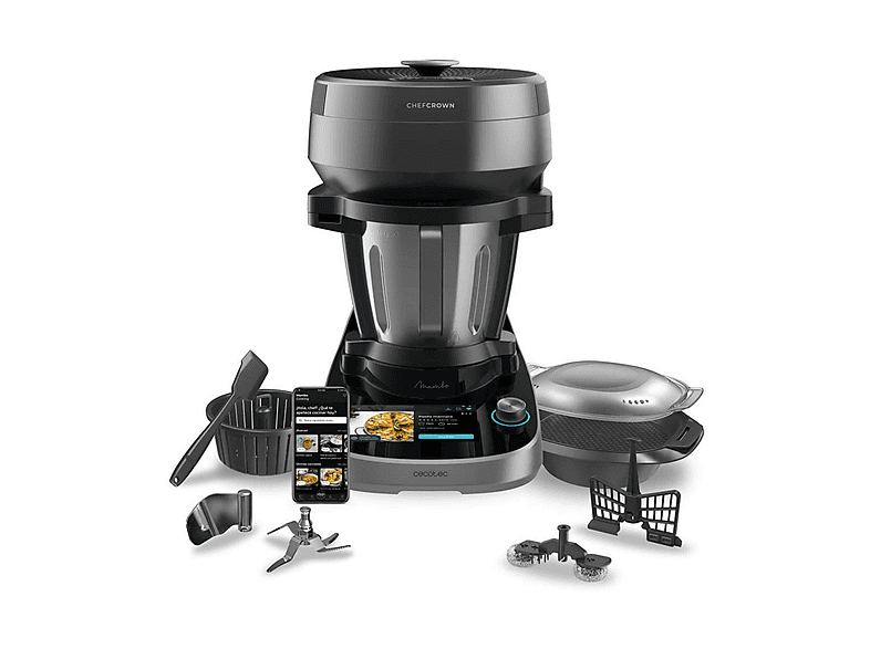 Robot de cocina CECOTEC — 1700 W y 4,5 l (mod. 4700 MAMBO COOKING VICTORY)