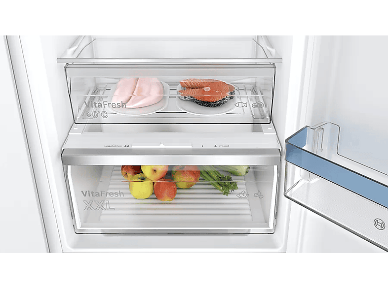 Frigorífico combi integrable BOSCH en color Blanco, Semi Frost — foto 6