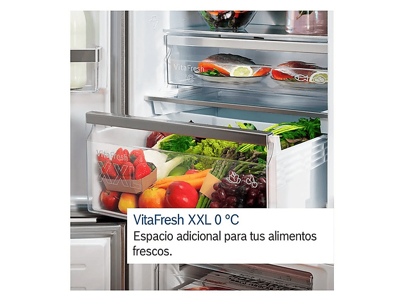 Frigorífico combi integrable BOSCH en color Blanco, Semi Frost — foto 12