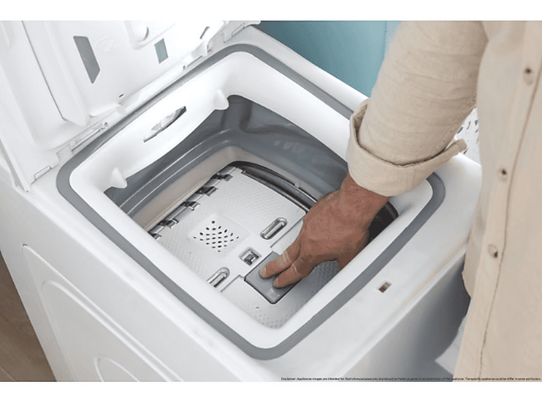 CANDY Lavadora carga superior en color Blanco (mod. TCA063D3-S) — foto 10