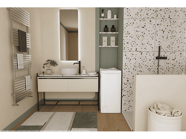 CANDY Lavadora carga superior en color Blanco (mod. TCA063D3-S) — foto 13