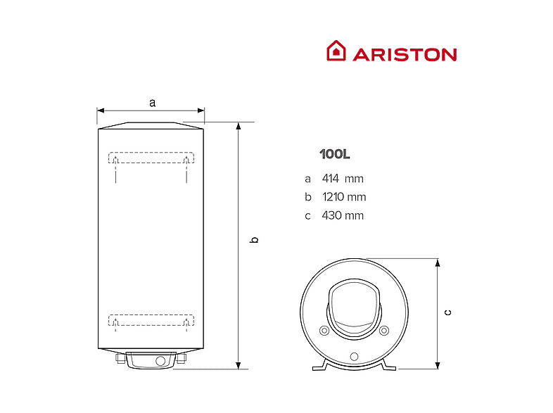Termo Eléctrico ARISTON en color Blanco de 100 l — foto 6