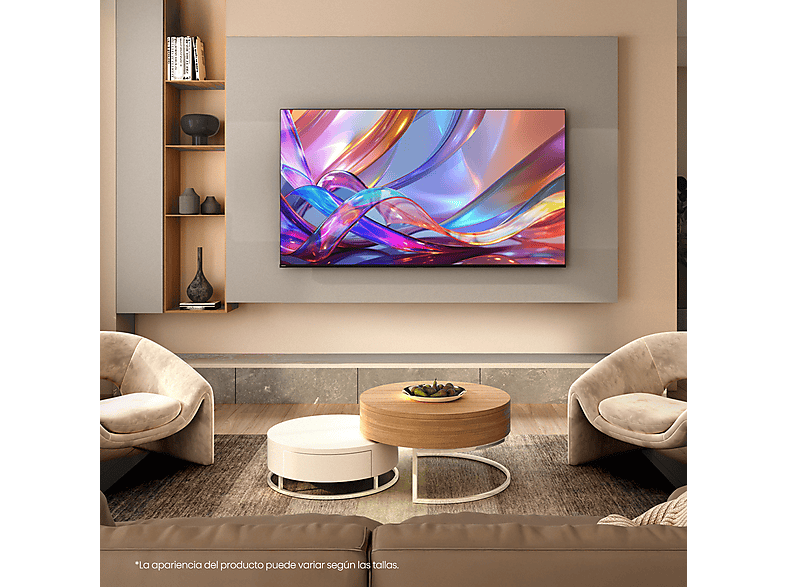 HISENSE TV QLED 55" QLED 4K (mod. 55E7S) en color Negrro — foto 12