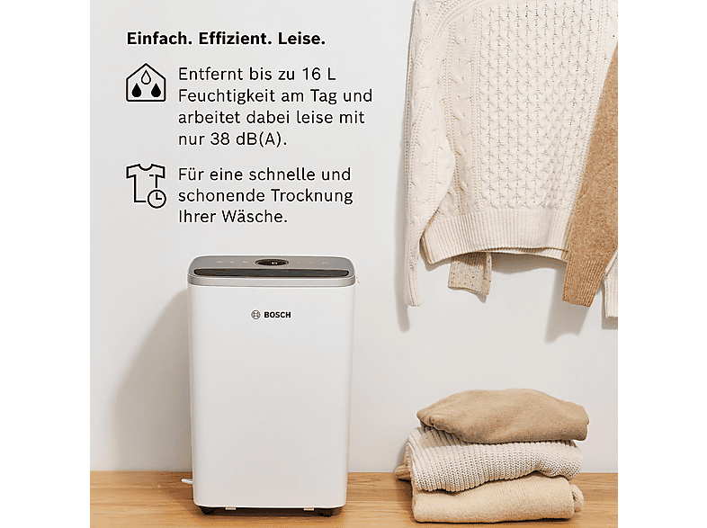 Deshumidificador BOSCH en color Blanco (mod. Dry 4000) — foto 3