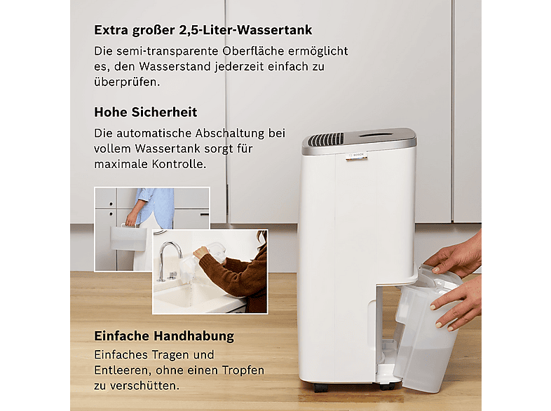 Deshumidificador BOSCH en color Blanco (mod. Dry 4000) — foto 5
