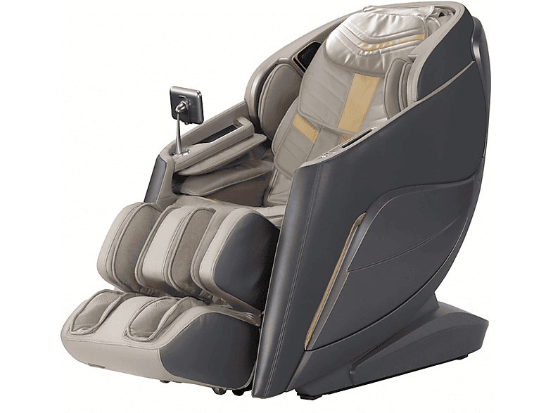 Sillón de masaje KOMODER con Masaje de cuerpo completo en color Gris - Beige