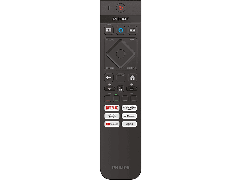 PHILIPS TV QLED 85" en color Negro mate — UHD 4K y Titan OS — foto 5