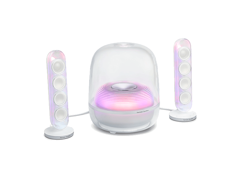 HARMAN KARDON Altavoz bluetooth 190W RMS (mod. SoundSticks 5) en color Blanco
