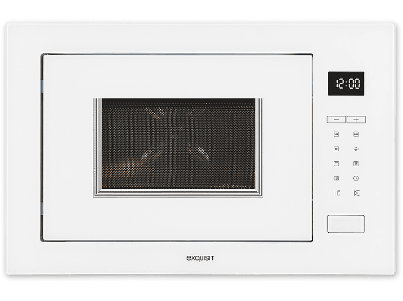 EXQUISIT Microondas integrable 1450 W en color Inox