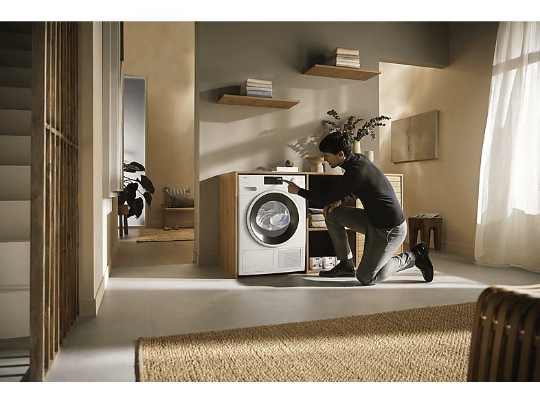 MIELE Secadora bomba de calor en color Blanco Loto — 8 kg y 10 Programas — foto 5
