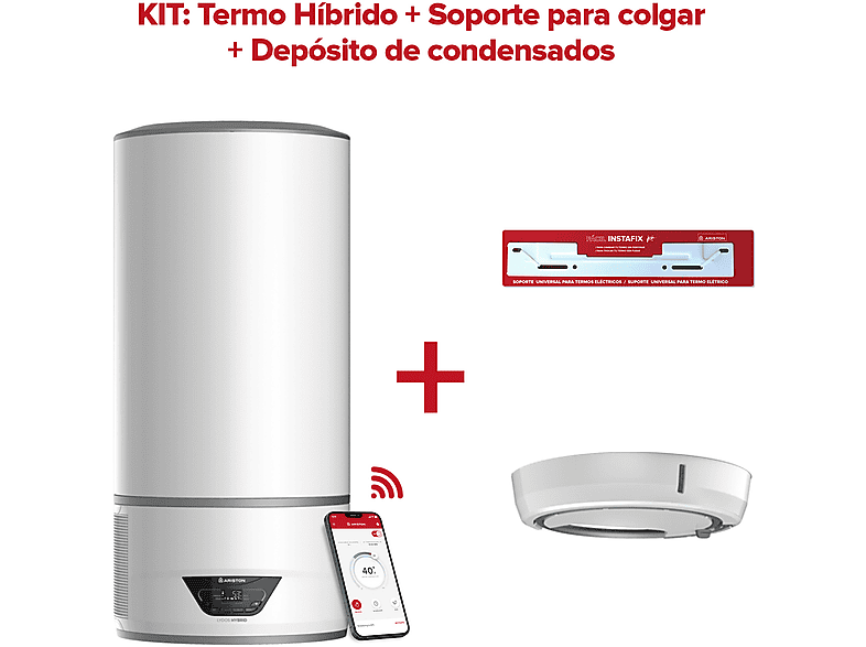 Termo eléctrico ARISTON con 80 l en color Blanco