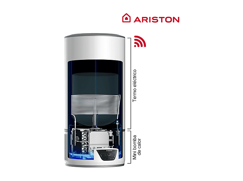 Termo eléctrico ARISTON con 80 l en color Blanco — foto 4