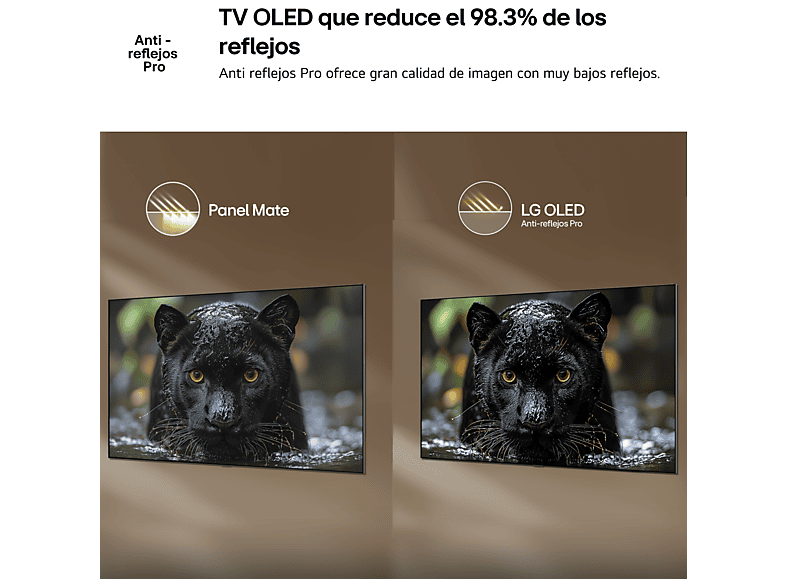 LG TV OLED 55" en color Negro — foto 9