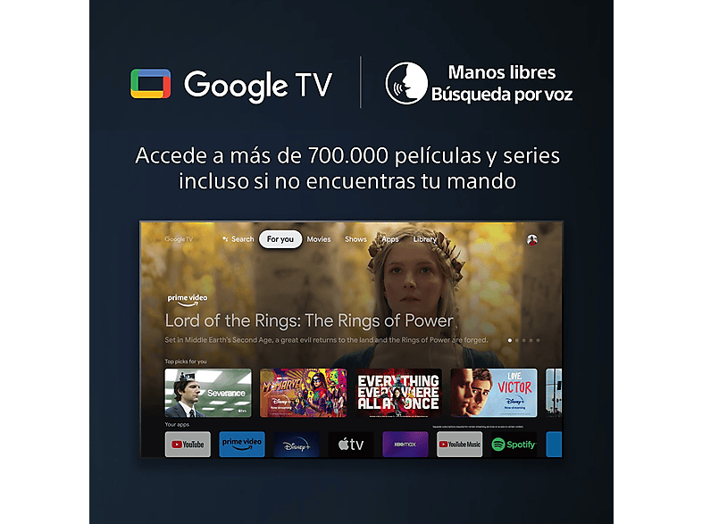 TV LED 75" SONY en color Negro de 4K HDR — foto 9