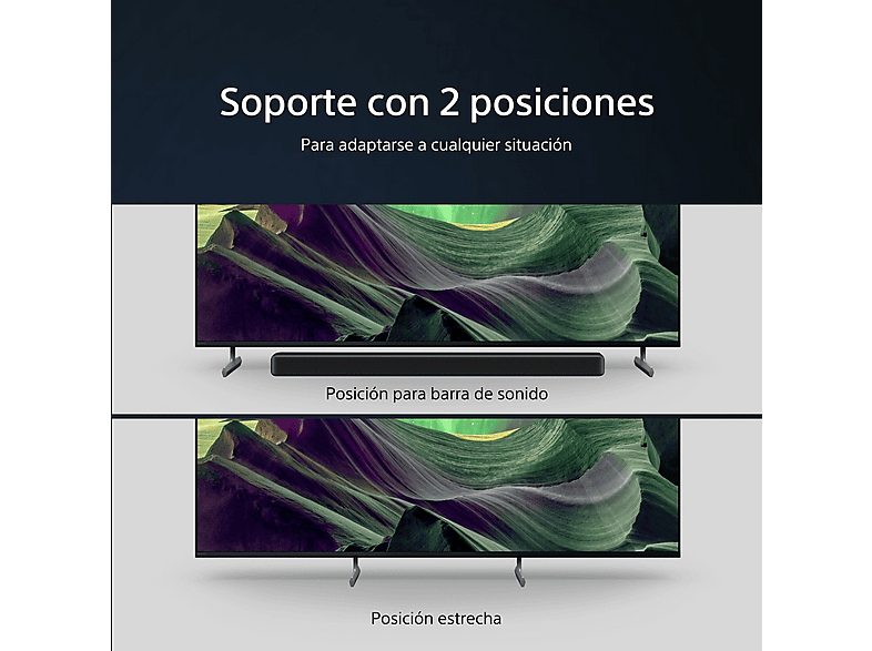 TV LED 75" SONY en color Negro de 4K HDR — foto 12