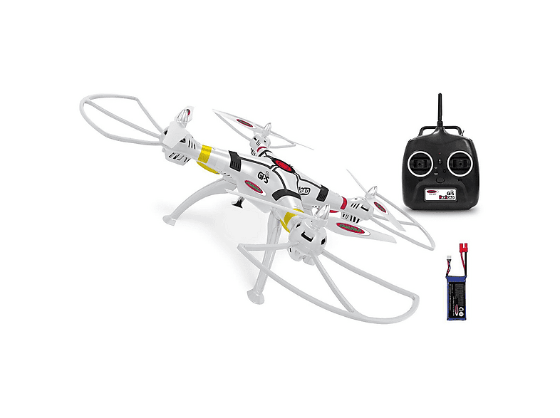 JAMARA Drone en color Blanco — 10 min y 40 km/h