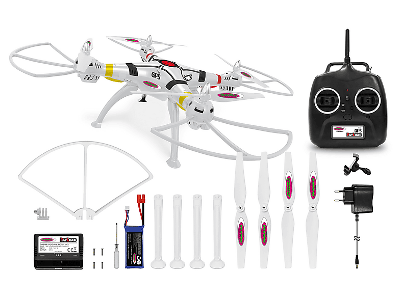 JAMARA Drone en color Blanco — 10 min y 40 km/h — foto 3
