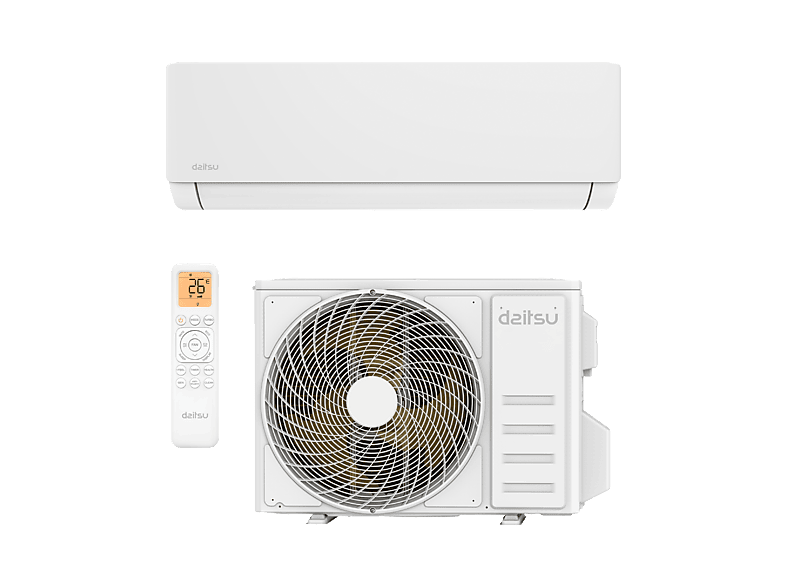Aire acondicionado Split 1 x 1 DAITSU en color Blanco, 5547 fg/h